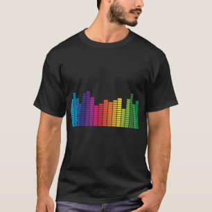Mycket Roligt Digital Graphic Equalizer T-Shirt
