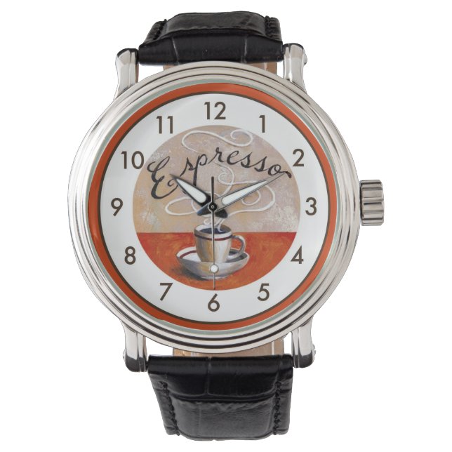 Mycket Roligt Espresso Armbandsur (Framsida)