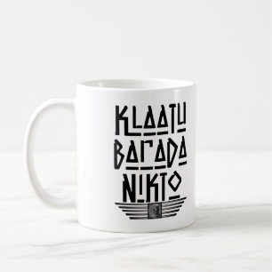 Mycket Roligt Klaatu Barada Nikto Coffee Mugg