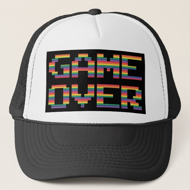 Mycket Roligt Klassiskt Arcade-spel över Hat Keps (Framsida)