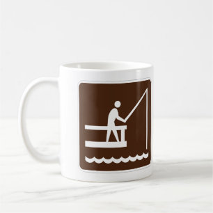 Mycket Roligt Klassiskt fiske med pipfiskekaffe Mu Kaffemugg