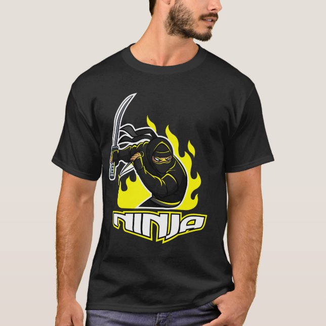 Mycket Roligt NINJA T Shirt (Framsida)