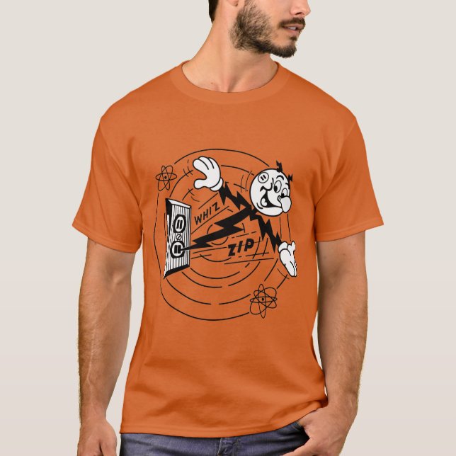 Mycket Roligt Reddy Kilowatt T-Shirt (Framsida)