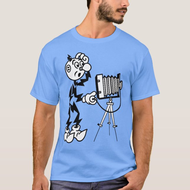 Mycket Roligt Reddy Kilowatt T-Shirt (Framsida)