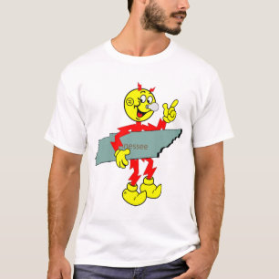 Mycket Roligt Reddy Kilowatt Tennessee T-Shirt