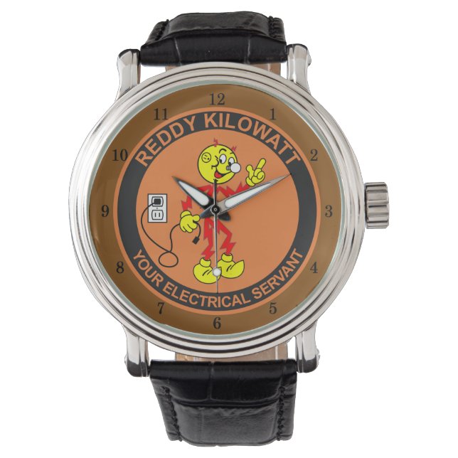 Mycket Roligt Reddy Kilowatt Wrist Watch Armbandsur (Framsida)