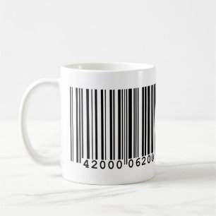 Mycket Roligt streckkod Kaffemugg