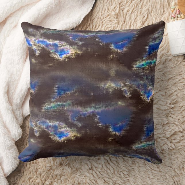 Mycket rustiska mörkar med droppförskjutning kudde (Filt)