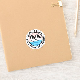 Mycket Sällsynt Låt oss Tänka av andra! Klistermärken