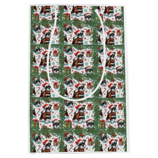 Mycket Schnauzer-jul