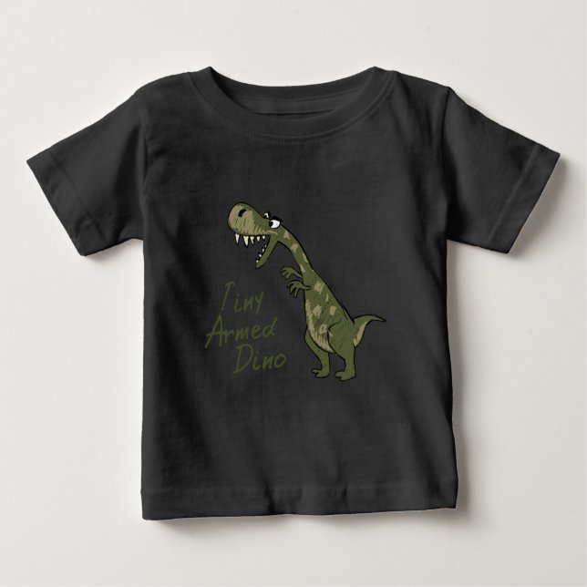Mycket små beväpnade Dino T-shirt (Framsida)