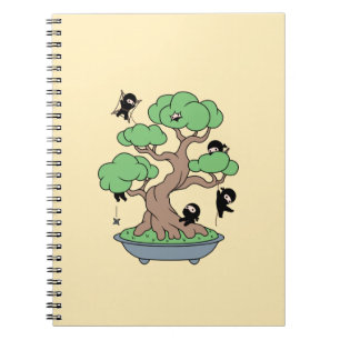 Mycket små Ninjas i namn för Anteckningsbok