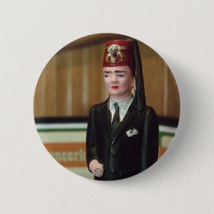 Mycket små Shriner knäppas Knapp