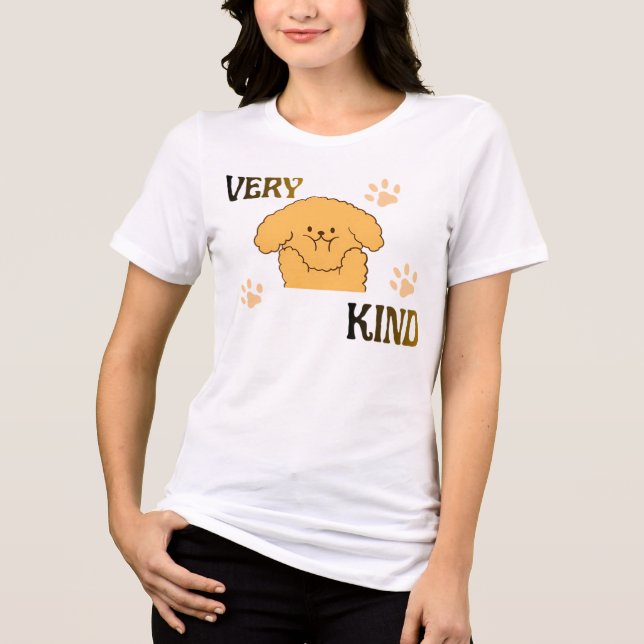 Mycket snäll söt valp t shirt (Framsida)