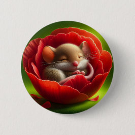 Mycket söt Baby-mus Knapp