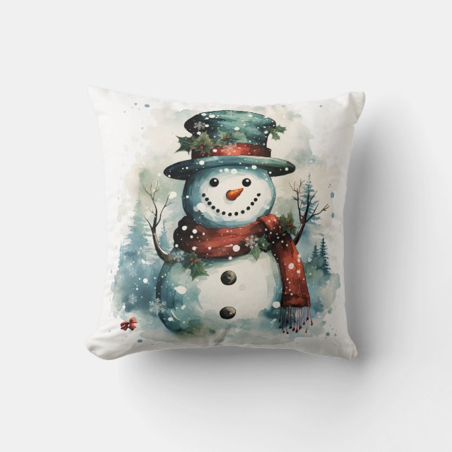 mycket söt God jul Pillow Kudde (Framsida)