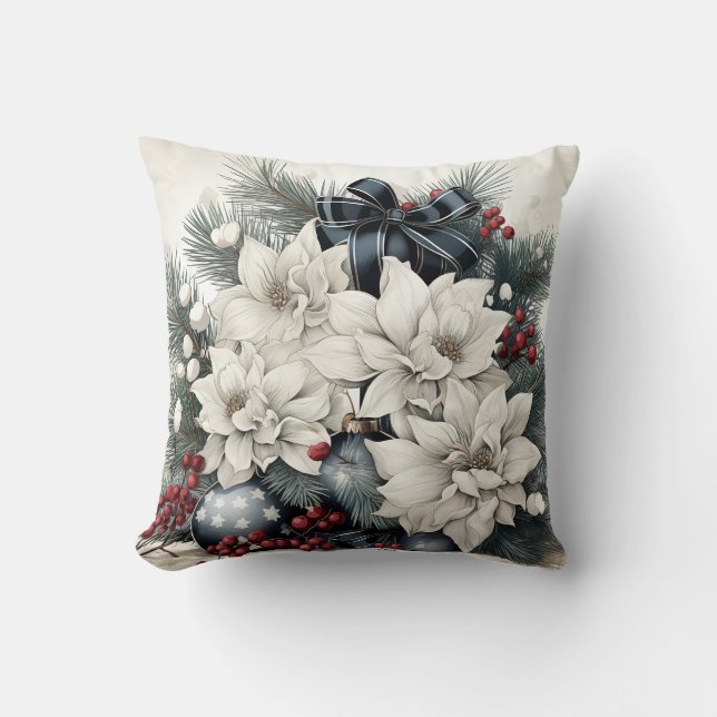 mycket söt God jul Pillow Kudde (Framsida)