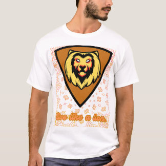 Mycket söt lejon T-shirt-design T Shirt