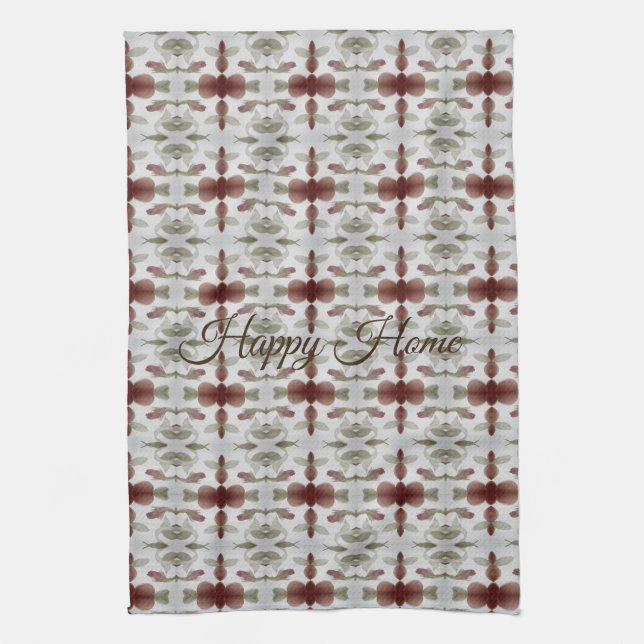 Mycket Söt mönstrad designer Kökshandduk (Vertikal)