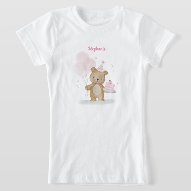 Mycket sött födelsedagsfirande t shirt (Laydown)