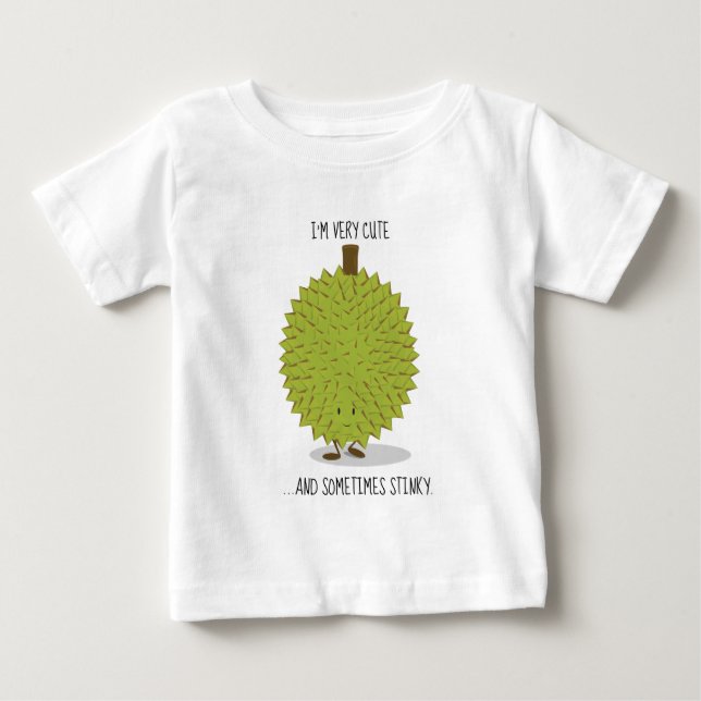 Mycket sött ibland Stinky Durian Fruit T Shirt (Framsida)