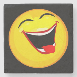 Mycket sött och mycket Lycklig-emulsion/Emoji Stenunderlägg