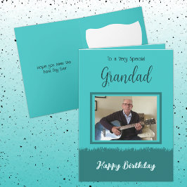 Mycket speciell morad grattis på födelsedagen-turk kort