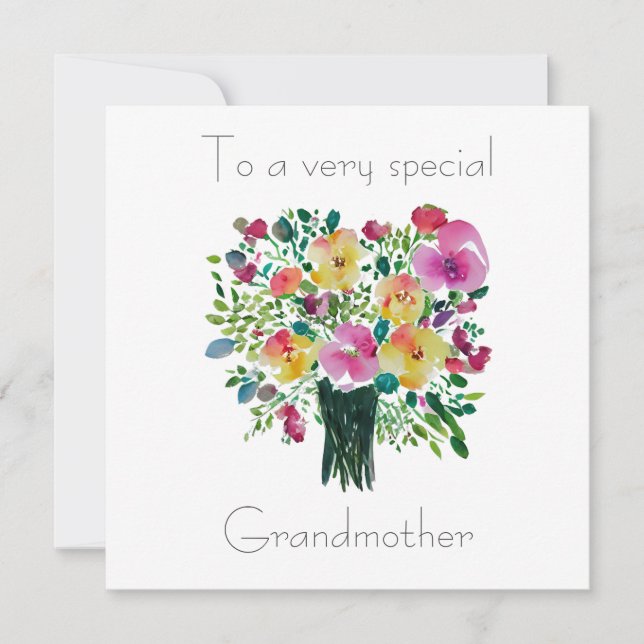mycket speciell mormor (Framsida)