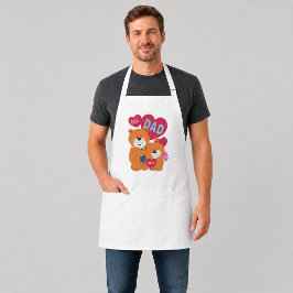 Mycket speciell pappa förkläde