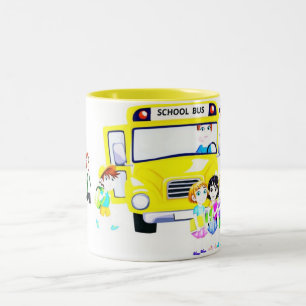 MYCKET SPECIELLARE **BUSS-FÖRAREN** Två-Tonad MUGG