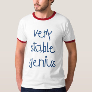 Mycket stabil handskrift av Genius Kids T-shirt