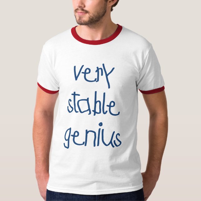 Mycket stabil handskrift av Genius Kids Tröja (Framsida)