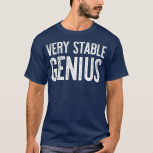 Mycket stabil politisk gåva från Genius T Shirt