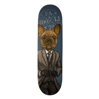 Mycket stilig Dapper Doge Skateboard Bräda 20,5 Cm