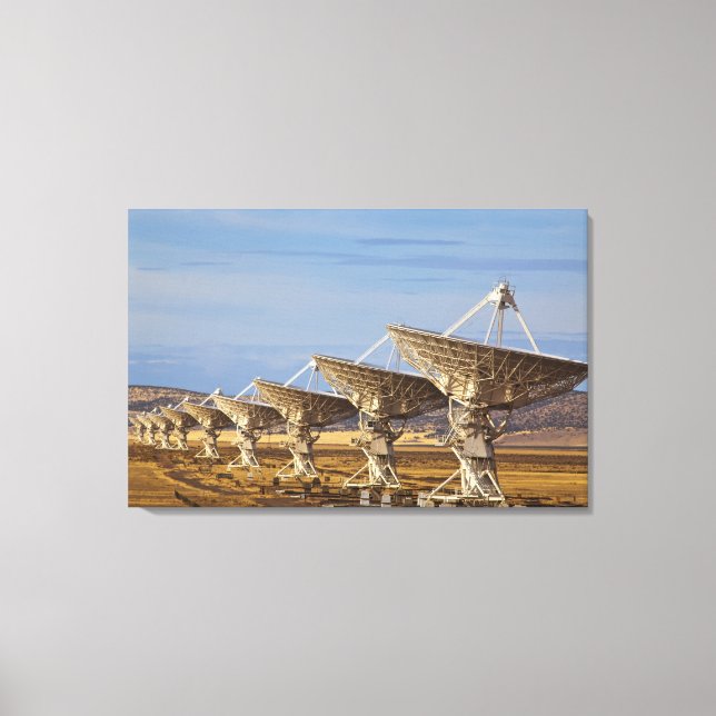 Mycket stor array aka National Radio Astronomy Canvastryck (Framsida)