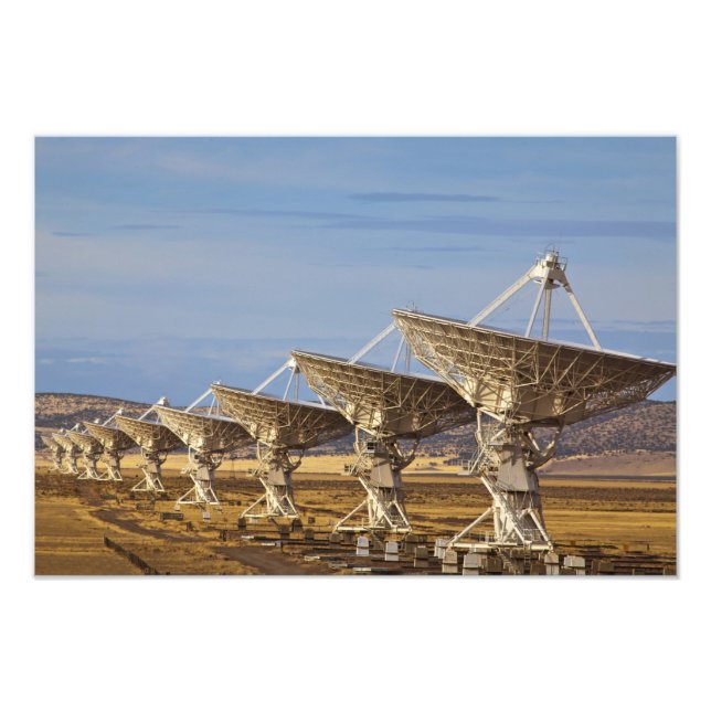 Mycket stor array aka National Radio Astronomy Fototryck (Framsidan)