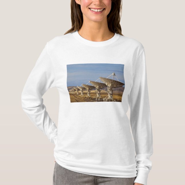 Mycket stor array aka National Radio Astronomy Tee Shirt (Framsida)