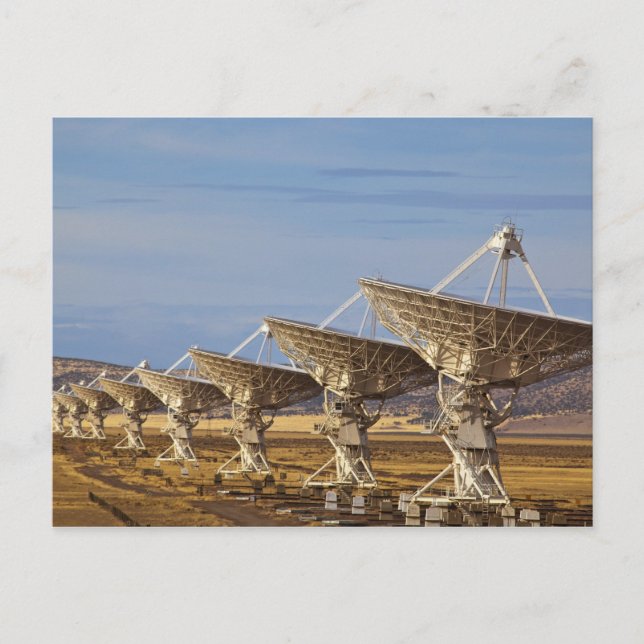 Mycket stor array aka National Radio Astronomy Vykort (Framsida)