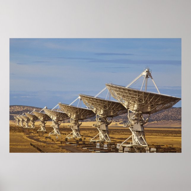Mycket stor Array alias National Radio Astronomy Poster (Framsidan)