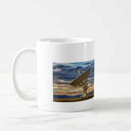 Mycket stor array som sol-uppsättningar kaffemugg