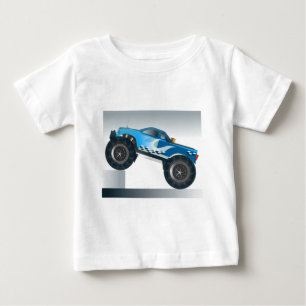Mycket stor monster Lastbil Speedway-älskare Desig Tee Shirt