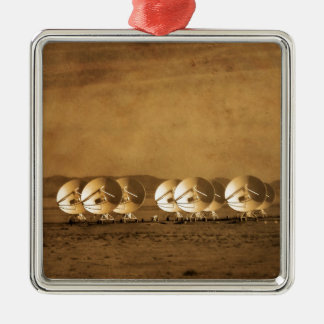 Mycket stor samling julgransprydnad metall