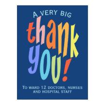 Mycket stor Tack - uppskattningssjukhus - nyckelar