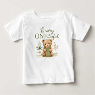 Mycket underbar 1-års födelsedags t-shirt