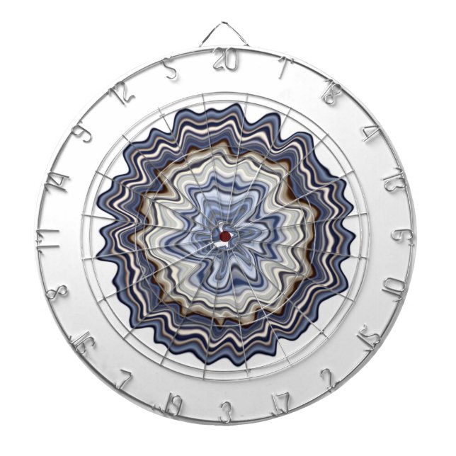 Mycket unik Abstrakt Mönster Darttavla (Framsidan)