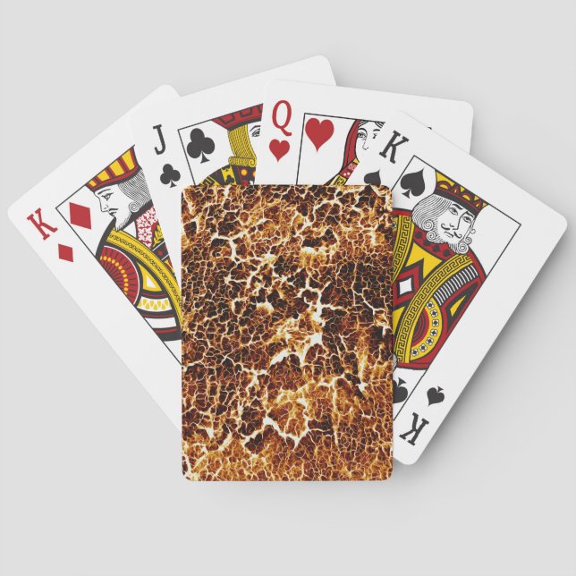 Mycket unik Abstrakt Struktur Spel Kort (Baksidan)