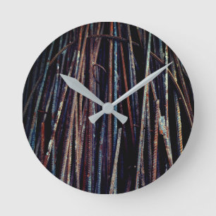 Mycket unik Coola, Rusty Pub Rund Klocka