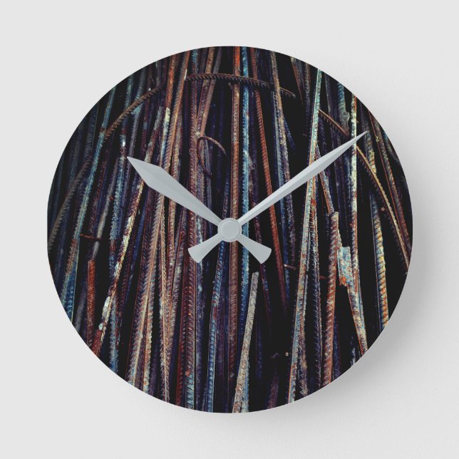 Mycket unik Coola, Rusty Pub Rund Klocka (Framsida)