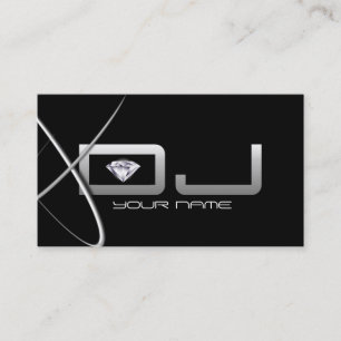 Mycket unik DJ-visitkort Visitkort