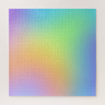 Mycket utmanande Pastel Rainbow Gradient Puzzle